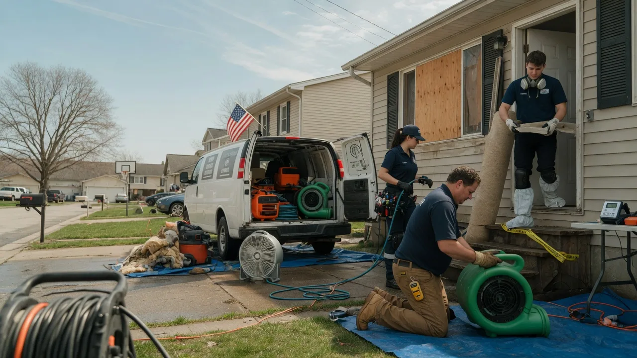 Water Damage Restoration in Le Roy, MN near me